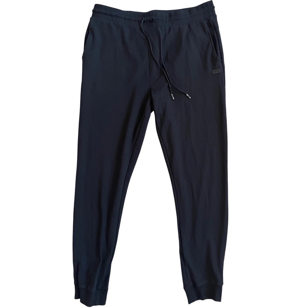 Cuts‎ Clothing Men Black AO Jogger Pants Size Large Drawstring Activewear Casual